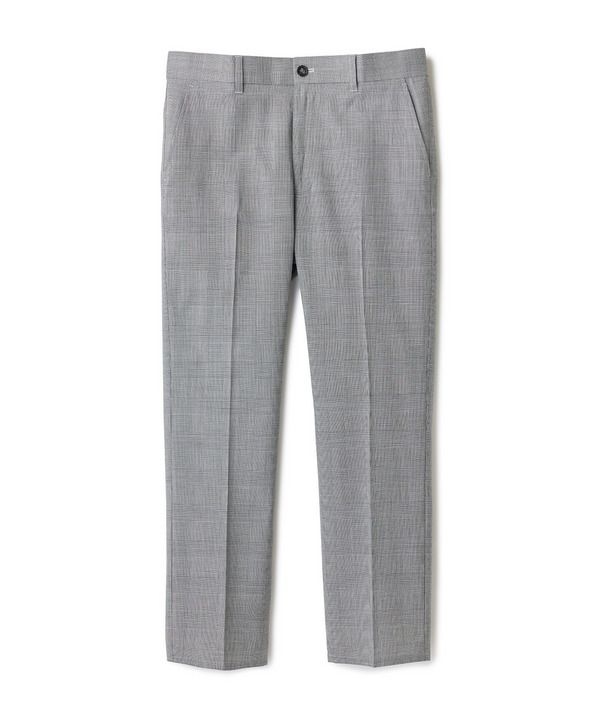 SMART MERINOウールトロピカル/グレンチェック パンツ＜防シワ＞＜軽量＞＜ストレッチ＞ 詳細画像 グレンチェック 1