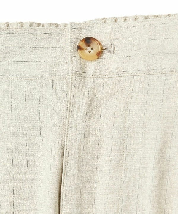 SMART MERINO/ヴィスコースリネン 2タックイージーパンツ＜軽量/通気性＞＜ストレッチ＞ 詳細画像 12