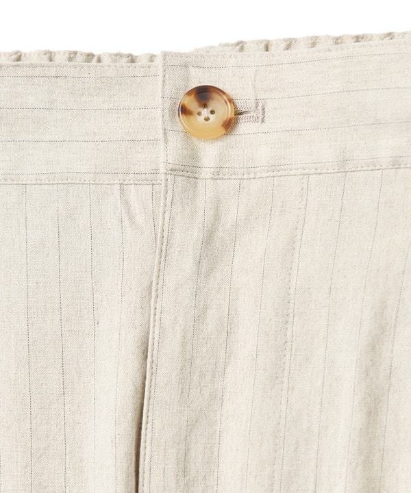 SMART MERINO/ヴィスコースリネン 2タックイージーパンツ＜軽量/通気性＞＜ストレッチ＞ 詳細画像 3