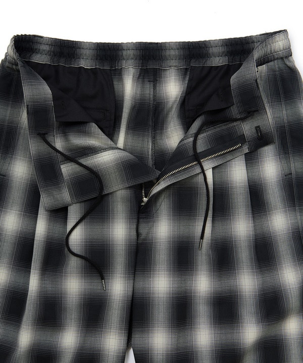 SMART MERINO/ヴィスコースリネン 2タックイージーパンツ＜軽量/通気性＞＜ストレッチ＞ 詳細画像 4