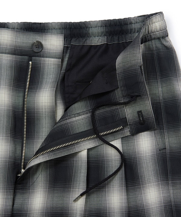 SMART MERINO/ヴィスコースリネン 2タックイージーパンツ＜軽量/通気性＞＜ストレッチ＞ 詳細画像 5