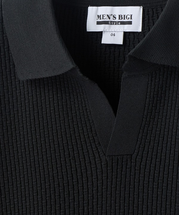 バンブーリンクス スキッパーニットポロ 詳細画像 10