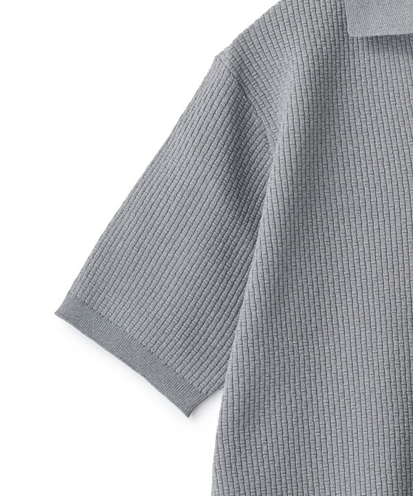 バンブーリンクス スキッパーニットポロ 詳細画像 3