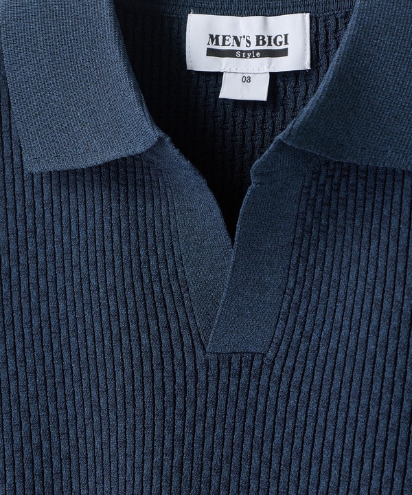 バンブーリンクス スキッパーニットポロ 詳細画像 9