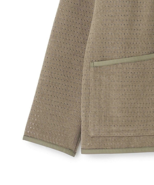 シアーメッシュスエード ジップカーディガン＜通気性＞＜ストレッチ＞ 詳細画像 18