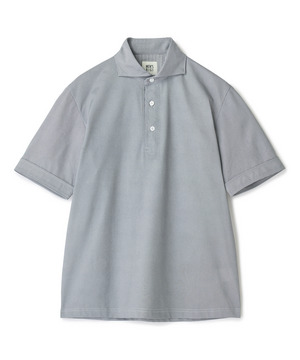 ドットメッシュジャージカッタウェイポロシャツ＜通気性、接触冷感＞