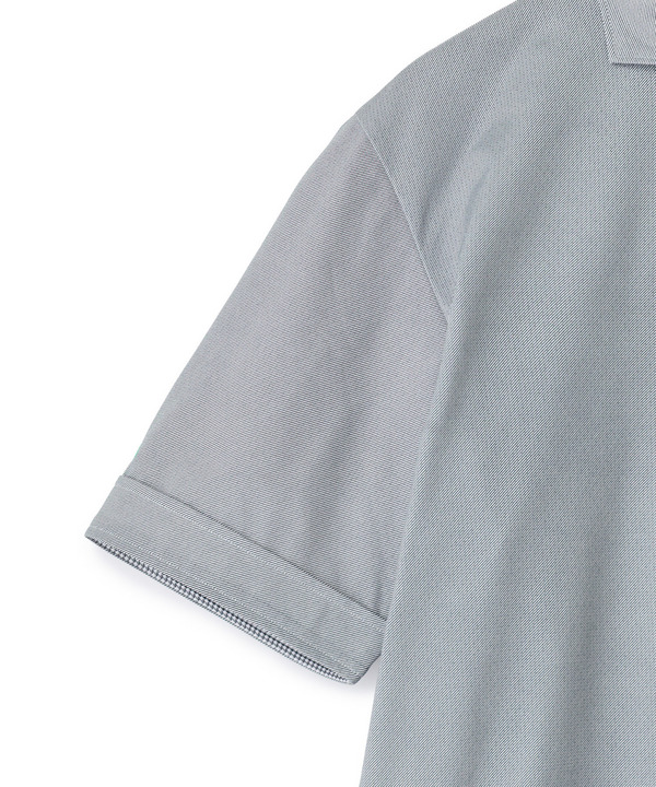 ドットメッシュジャージカッタウェイポロシャツ＜通気性、接触冷感＞ 詳細画像 14