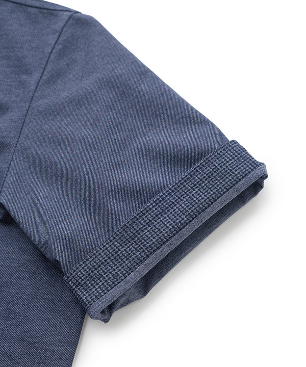 ドットメッシュジャージカッタウェイポロシャツ＜通気性、接触冷感＞ 詳細画像 20