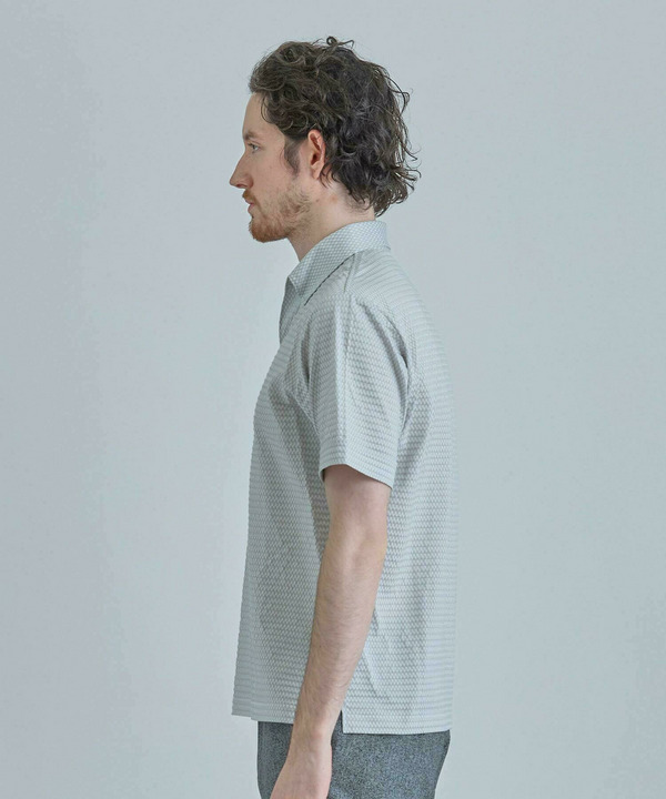 【ACTIVE TAILOR】ニットサッカーポロシャツ<COOL MAX/吸水速乾> 詳細画像 1