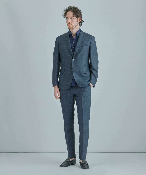 【ACTIVE TAILOR】ニットサッカーポロシャツ<COOL MAX/吸水速乾> 詳細画像 10