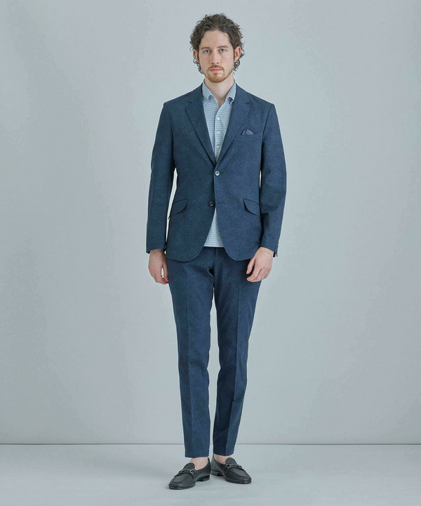 【ACTIVE TAILOR】ニットサッカーポロシャツ<COOL MAX/吸水速乾> 詳細画像 8