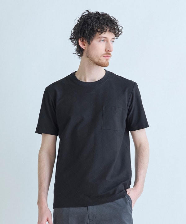 【COVEROSS&reg; W/カバロスダブル】別注 リカバリー半袖Tシャツ＜血行促進/抗酸化作用/温熱効果/リラックス効果＞ 詳細画像 1