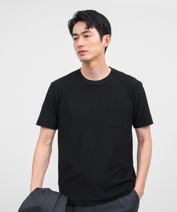 Begin6月号掲載【COVEROSS W/カバロスダブル】別注 リカバリー半袖Tシャツ＜接触冷感/UVカット/遮熱/抗酸化作用＞ 詳細画像 16