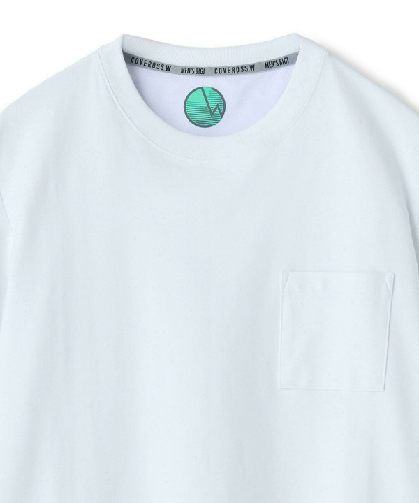 Begin6月号掲載【COVEROSS W/カバロスダブル】別注 リカバリー半袖Tシャツ＜接触冷感/UVカット/遮熱/抗酸化作用＞ 詳細画像 21