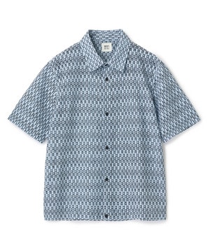 シアージオメトリック半袖シャツ