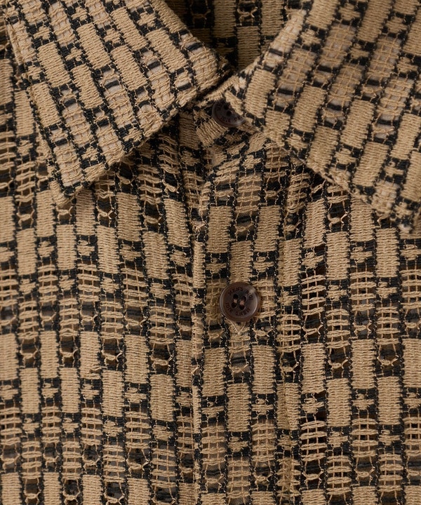 シアージオメトリック半袖シャツ 詳細画像 13