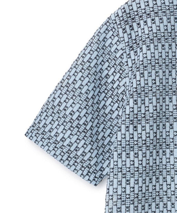 シアージオメトリック半袖シャツ 詳細画像 15