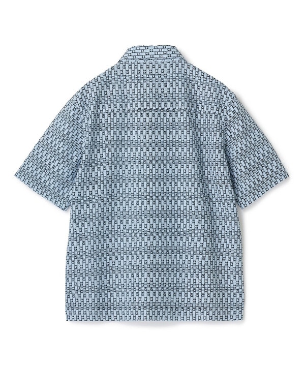 シアージオメトリック半袖シャツ 詳細画像 17