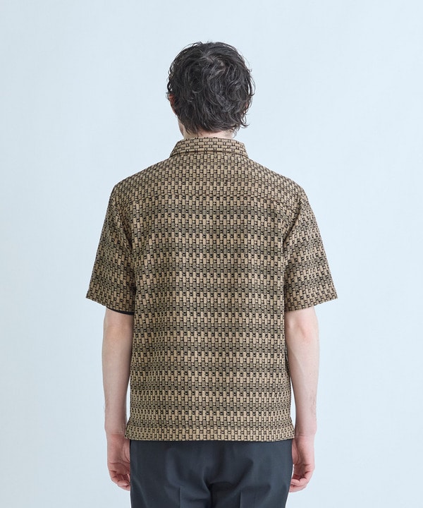 シアージオメトリック半袖シャツ 詳細画像 4