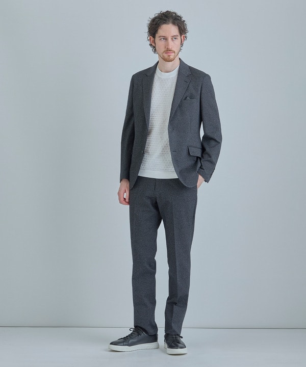 【ACTIVE TAILOR】ブリスターニットジャカードＴシャツ＜通気性/速乾性＞ 詳細画像 10