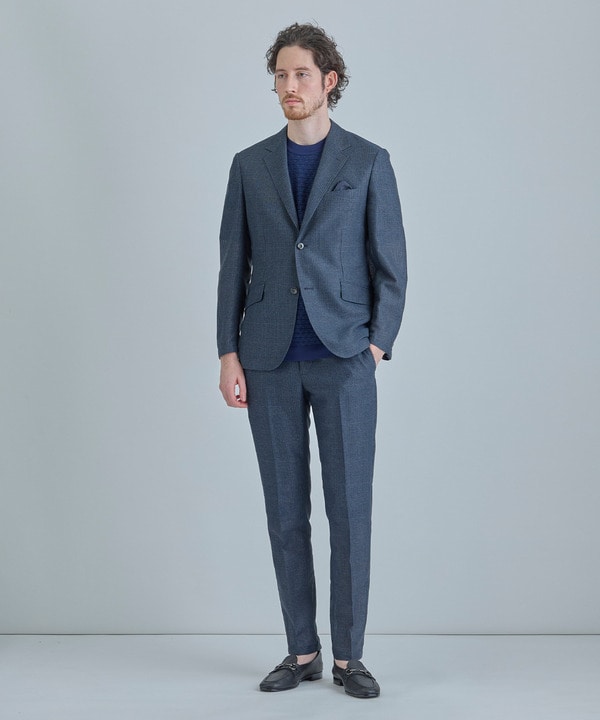 【ACTIVE TAILOR】ブリスターニットジャカードＴシャツ＜通気性/速乾性＞ 詳細画像 12