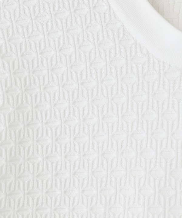 【ACTIVE TAILOR】ブリスターニットジャカードＴシャツ＜通気性/速乾性＞ 詳細画像 20