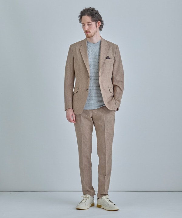 【ACTIVE TAILOR】ブリスターニットジャカードＴシャツ＜通気性/速乾性＞ 詳細画像 8