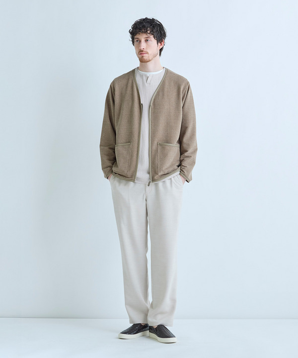 フェイクレイヤードキーネック半袖Tシャツ 詳細画像 11