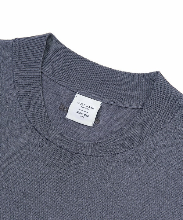 【COLE HAAN/コール ハーン】別注 ロゴ刺繍ニット半袖Tシャツ＜持続冷感＞ 詳細画像 16