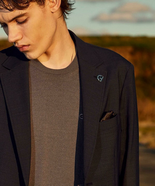 【COLE HAAN/コール ハーン】別注 ロゴ刺繍ニット半袖Tシャツ＜持続冷感＞ 詳細画像 35