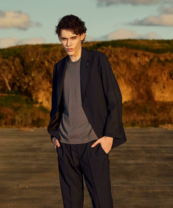 【COLE HAAN/コール ハーン】別注 ロゴ刺繍ニット半袖Tシャツ＜持続冷感＞ 詳細画像 36