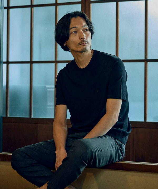 【COLE HAAN/コール ハーン】別注 ロゴ刺繍ニット半袖Tシャツ＜持続冷感＞ 詳細画像 39