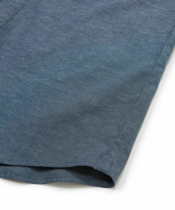 【COLE HAAN/コール ハーン】別注 綿麻オックス半袖シャツ＜吸水速乾/UVカット/遮熱/透け防止＞ 詳細画像 23