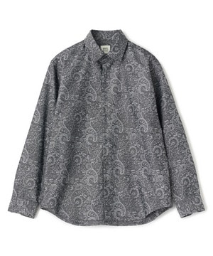 【LIBERTY/リバティ】ジャカードペイズリー ドレスカジュアルシャツ