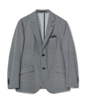 【ACTIVE TAILOR】Dot Air ヘリンボーン×千鳥格子/デニム柄 セットアップジャケット＜通気性/吸水速乾/ストレッチ＞