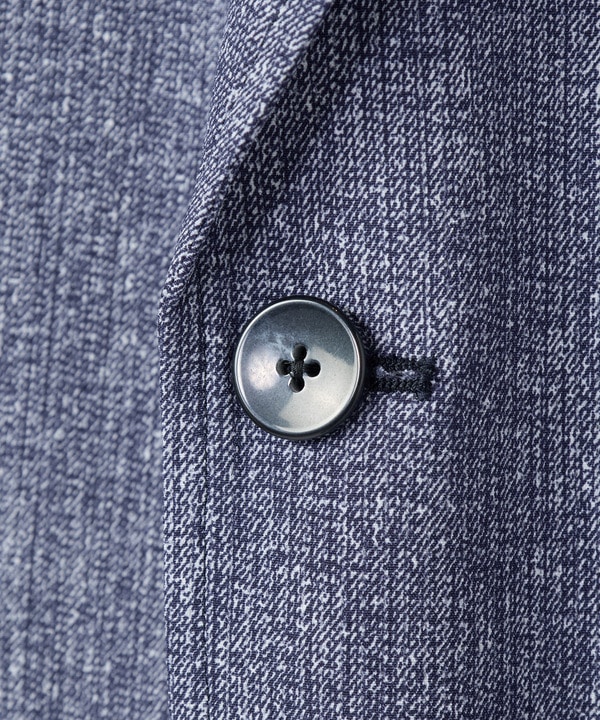 【ACTIVE TAILOR】Dot Air ヘリンボーン&times;千鳥格子/デニム柄 セットアップジャケット＜通気性/吸水速乾/ストレッチ＞ 詳細画像 29