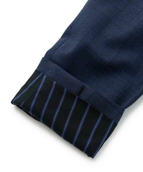【Loro Piana/ロロ・ピアーナ】ウール梳毛 グレンチェック柄スーツ 詳細画像 11