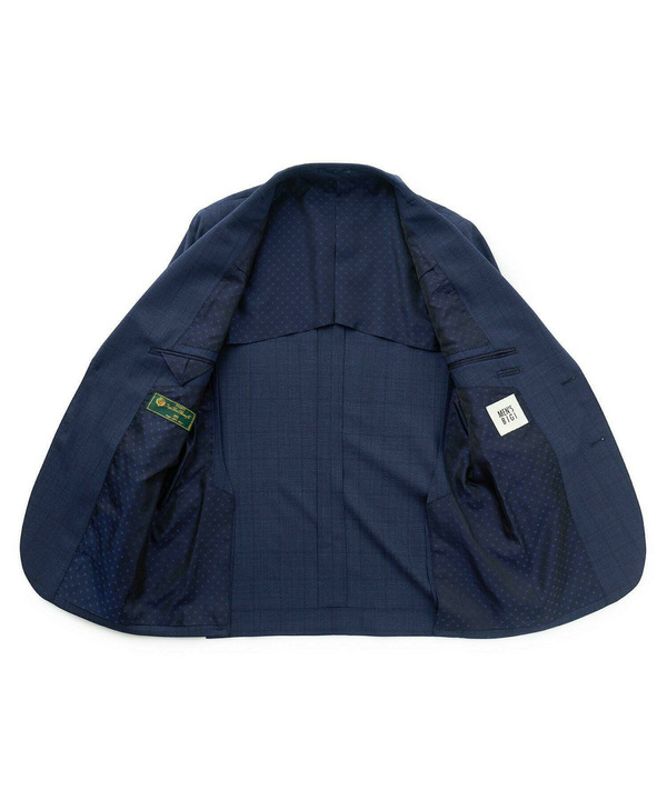 【Loro Piana/ロロ・ピアーナ】ウール梳毛 グレンチェック柄スーツ 詳細画像 14