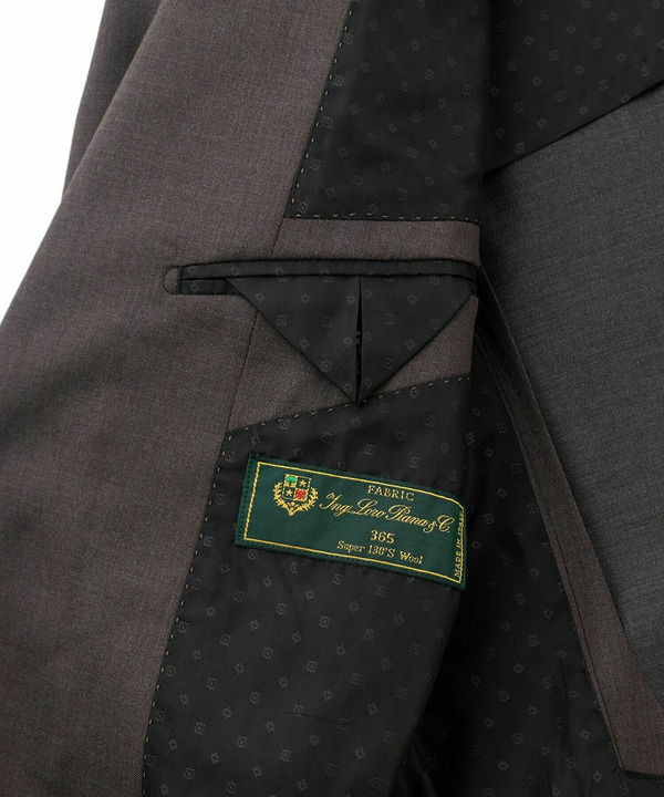 【Loro Piana/ロロ・ピアーナ】ウールギャバジン 無地スーツ 詳細画像 16