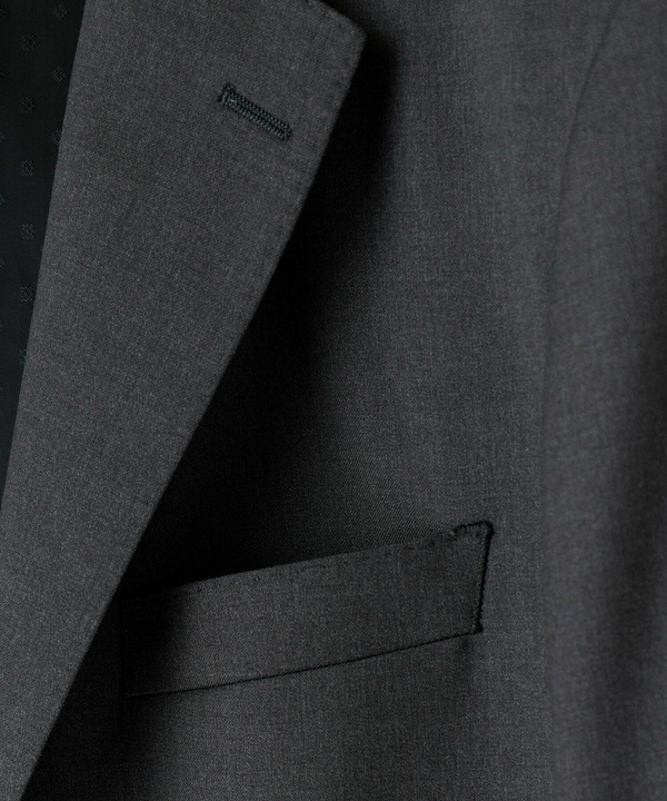 【Loro Piana/ロロ・ピアーナ】ウールギャバジン 無地スーツ 詳細画像 19
