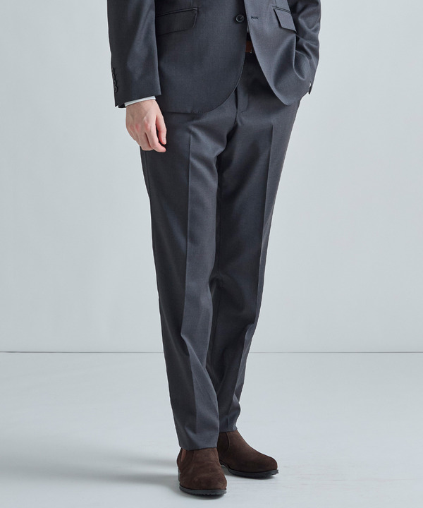 【Loro Piana/ロロ・ピアーナ】ウールギャバジン 無地スーツ 詳細画像 2