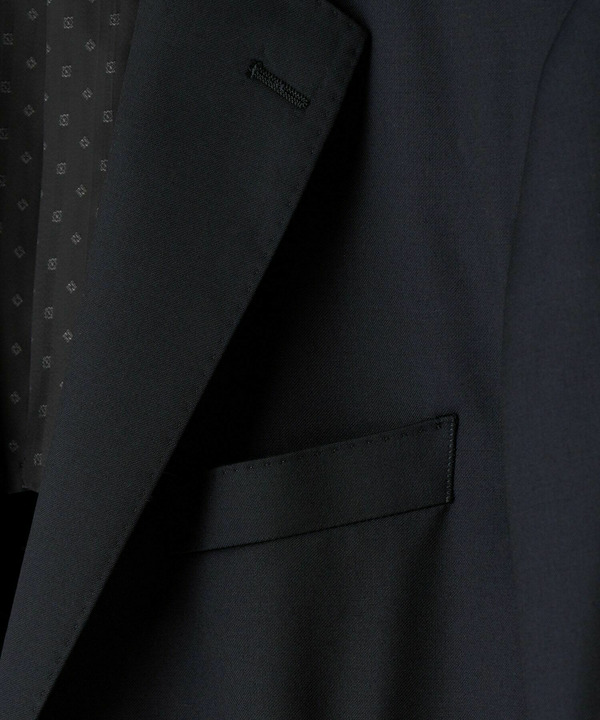 【Loro Piana/ロロ・ピアーナ】ウールギャバジン 無地スーツ 詳細画像 22