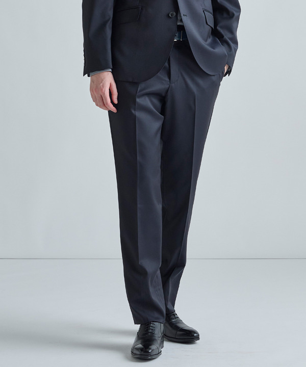 【Loro Piana/ロロ・ピアーナ】ウールギャバジン 無地スーツ 詳細画像 4