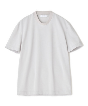東レPrimeflex 麻調ドットメッシュ クルーネックTシャツ＜吸水速乾/通気性＞