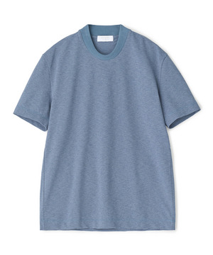 東レPrimeflex 麻調ドットメッシュ クルーネックTシャツ＜吸水速乾/通気性＞