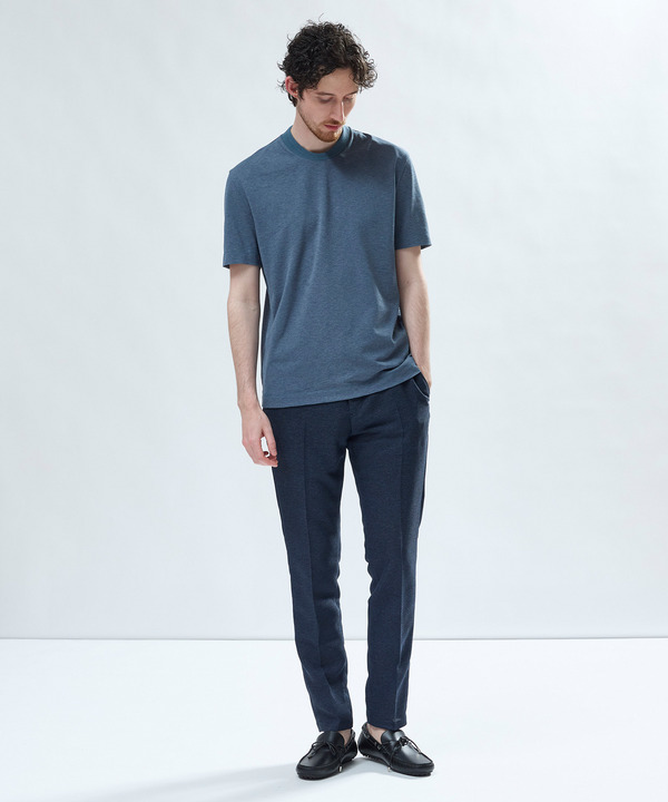東レPrimeflex 麻調ドットメッシュ クルーネックTシャツ＜吸水速乾/通気性＞ 詳細画像 11