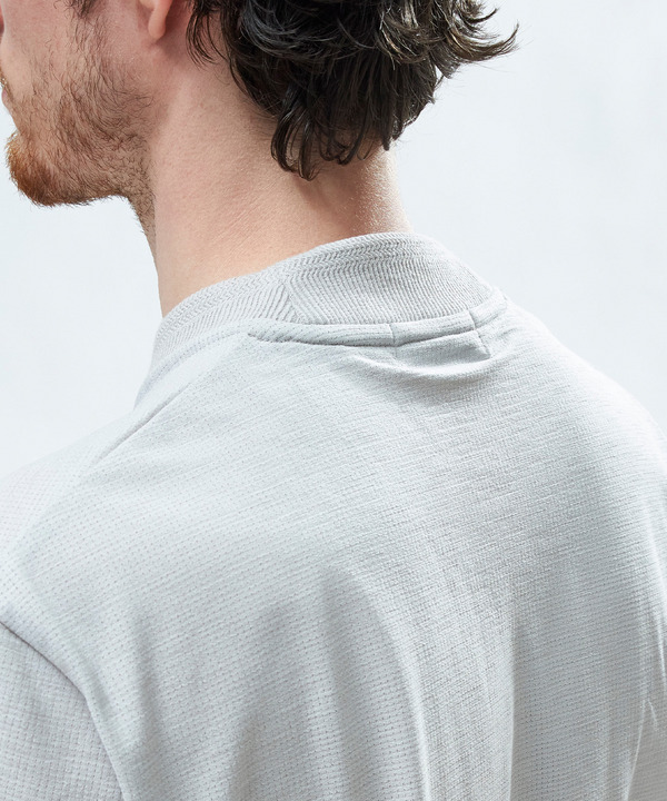 東レPrimeflex 麻調ドットメッシュ クルーネックTシャツ＜吸水速乾/通気性＞ 詳細画像 7
