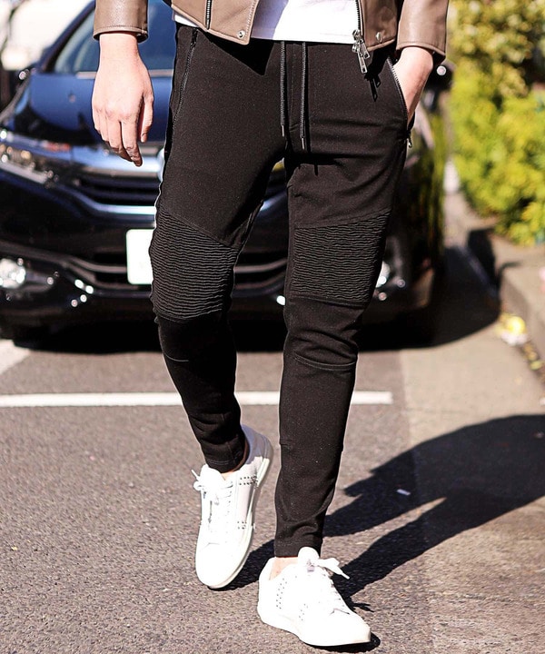 ストレッチポンチバイカーパンツ メンズファッション通販 Men S Bigi Online Store メンズビギ オンラインストア