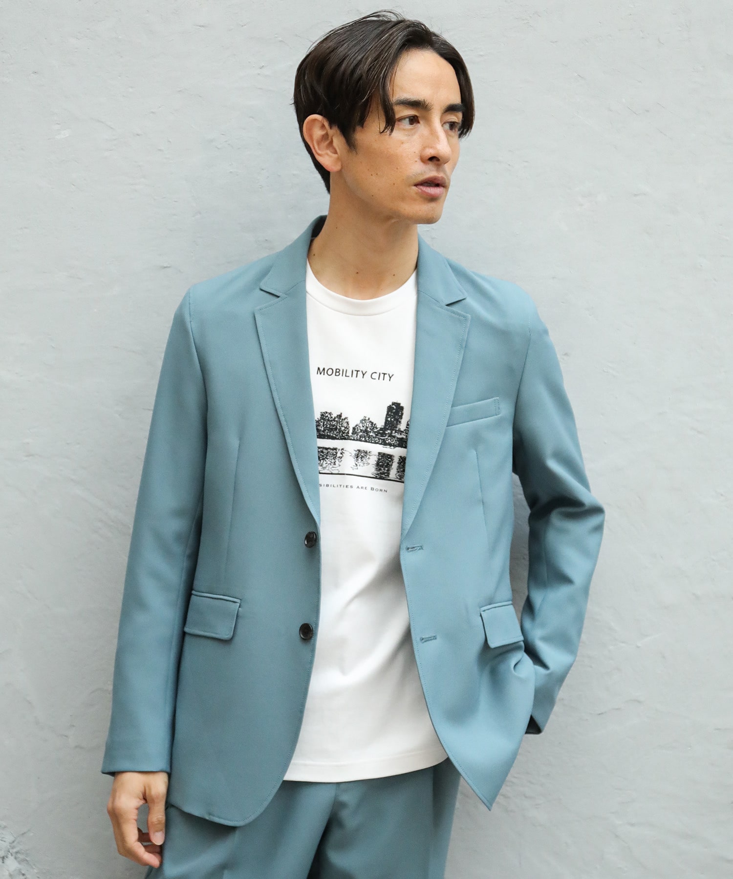 ポリトロジャケット セットアップ可能 メンズファッション通販 Men S Bigi Online Store メンズビギ オンラインストア