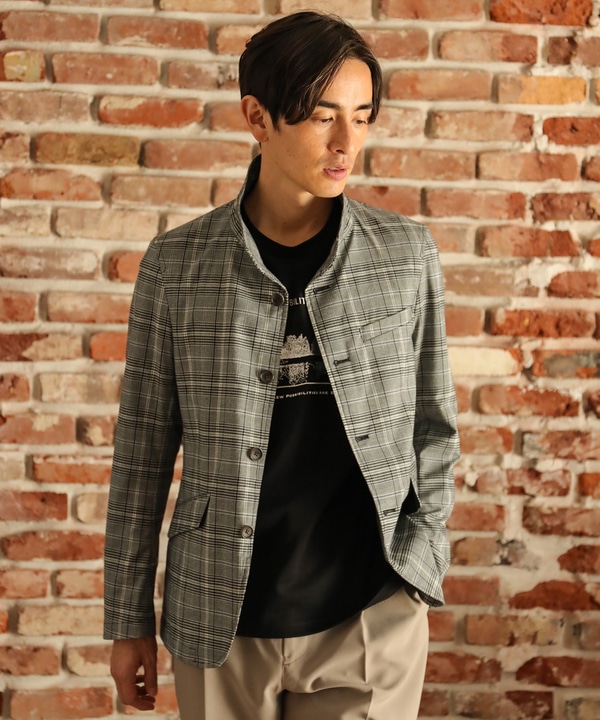 T Rチェックジャケット メンズファッション通販 Men S Bigi Online Store メンズビギ オンラインストア